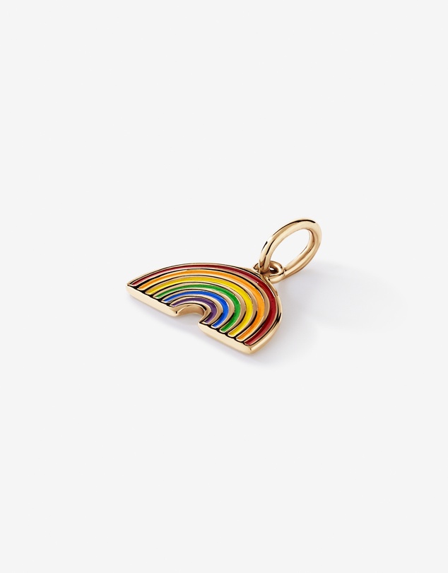 Michael Hill - Rainbow Pendant in 18Kt Vermeil with Enamel