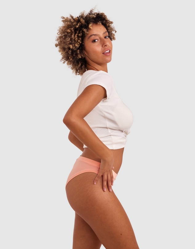 Bras N Things - Body Bliss Brazilian Knicker - Light Coral