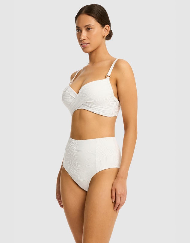 Sea Level Australia - De Soleil Cross Front Moulded Underwire Bra