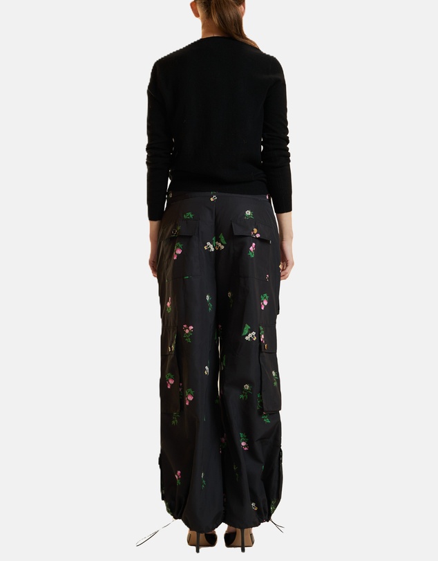 Cynthia Rowley - Printed Cargo Pants