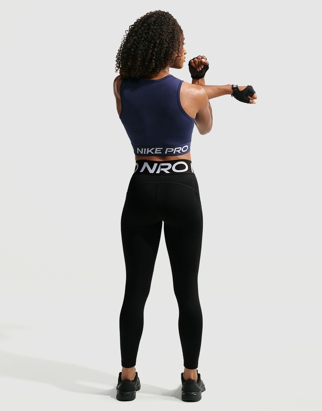 Nike - Pro Sculpt High-Waisted 7/8 Leggings with Pockets