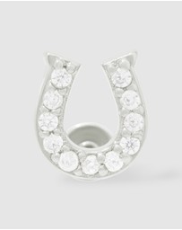 Wanderlust + Co - Lucky Flat Back Earring