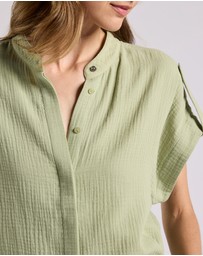 David Lawrence - Maurine Cotton Crinkle Shirt