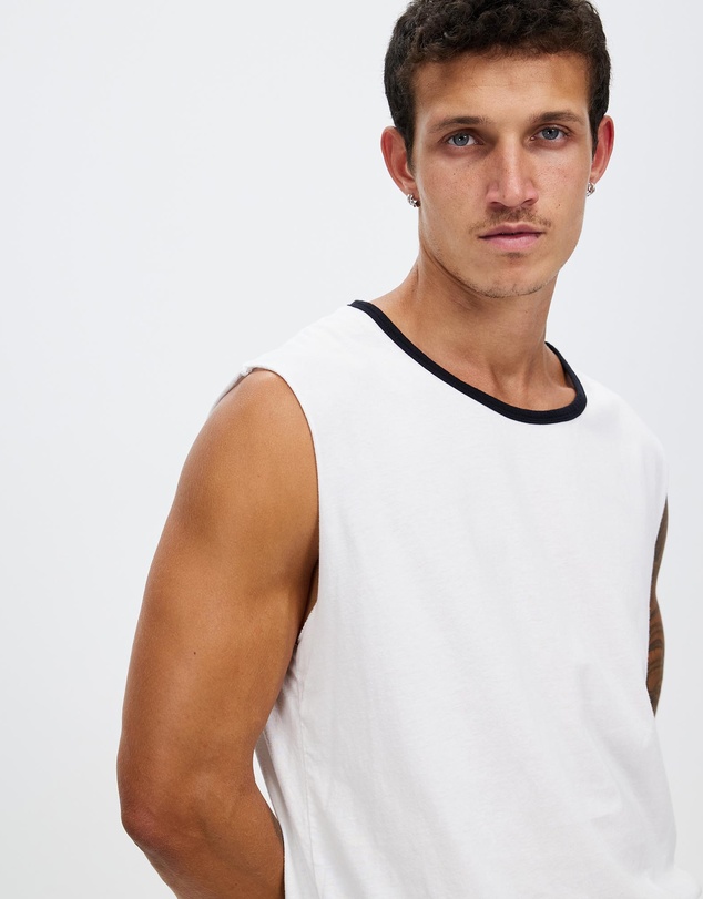 Surrounded By Ghosts - The Anorthite Cotton Muscle T-Shirt
