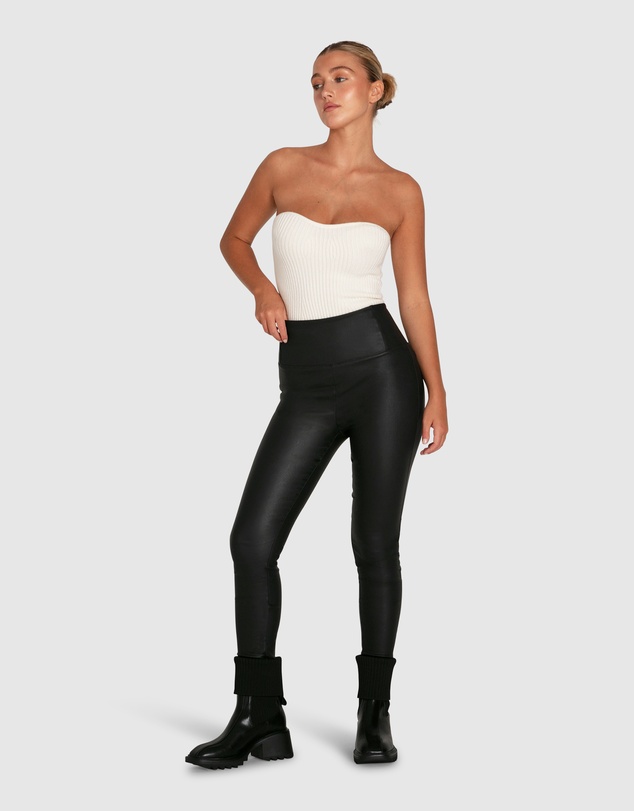 Belle & Bloom - City Slicker Coated Legging