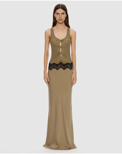 Khaki & Black
