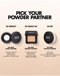 MAKE UP FOR EVER - HD Pressed Powder - Translucent 0.1