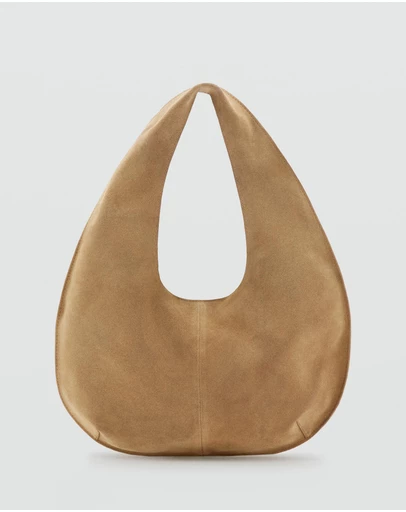 M.N.G - Small Split Leather Bag