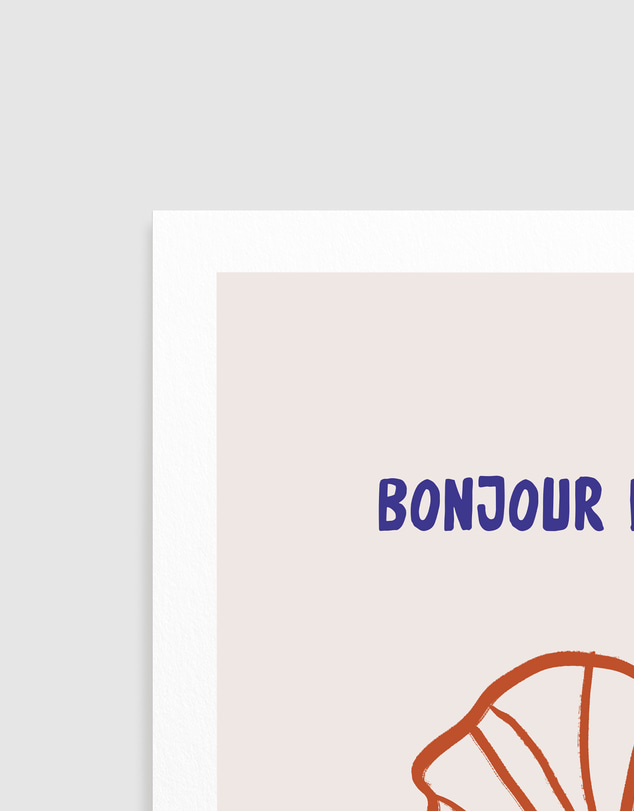 Olive et Oriel - Bonjour Lamer by Treechild Art Print
