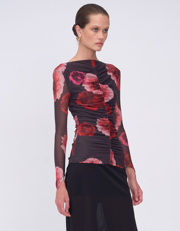 Suboo - Frida Ruched Front Long Sleeve Top