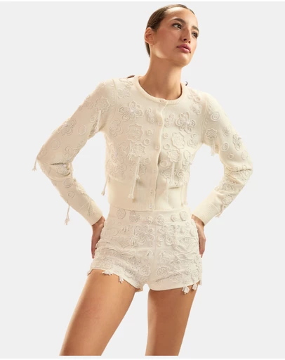 Cynthia Rowley - Paloma Shrunken Cardigan