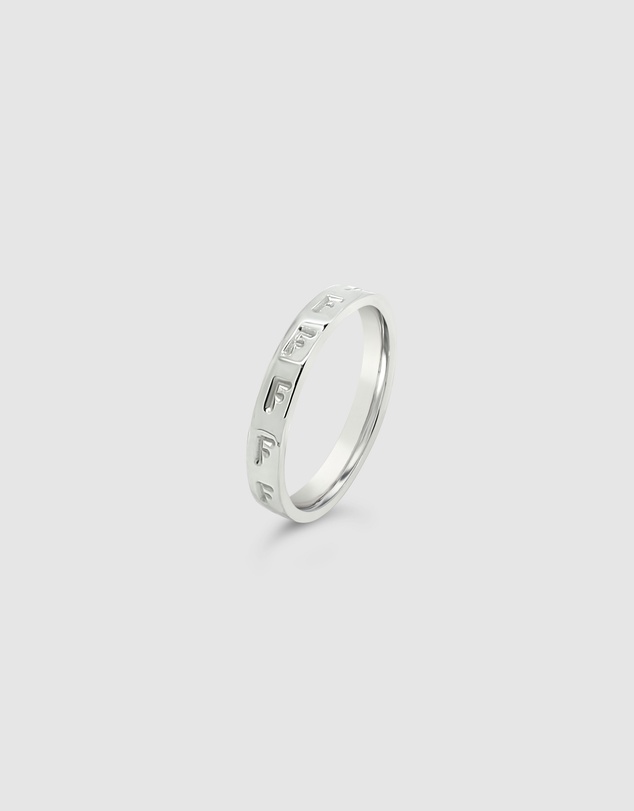 Ichu - Personalised Letter F Ring