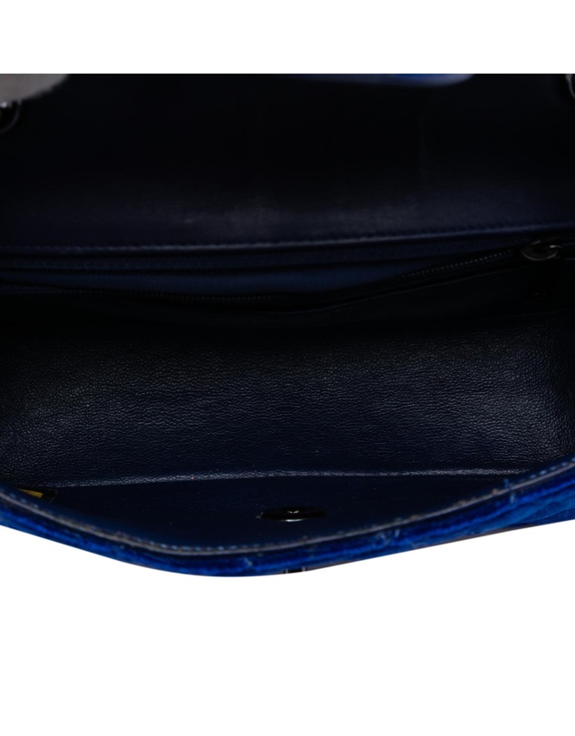 Pre-Loved by Azura Reborn - Pre-Loved Mini Rectangular Classic Velvet Single Flap