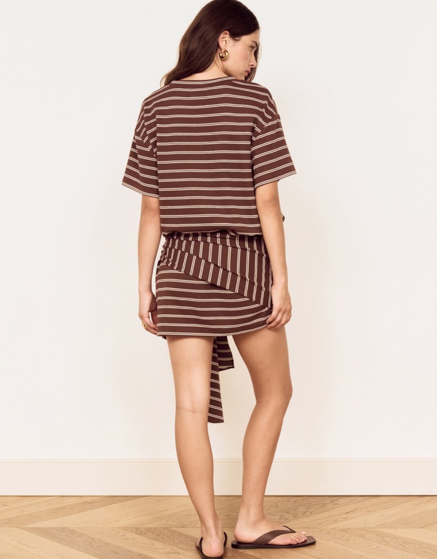MINKPINK - Vesper Tie Waist Mini Dress