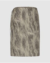 St. Agni - Savannah Silk Wrap Skirt