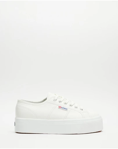 Superga - 2790 Tumbled Leather Sneakers