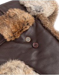 Ozwear Connection Uggs - UGG Vintage Rodeo Leather Aviator Hat