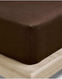 Aura Home - Emile Linen Fitted Sheet