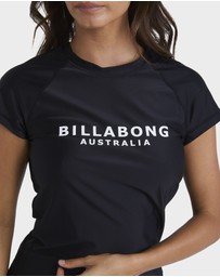 Billabong - Womens Society Short Sleeve Rash Vest