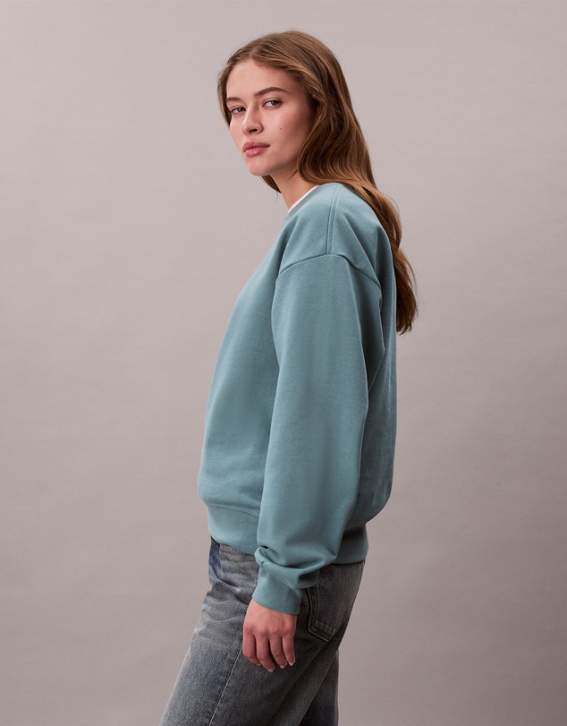 Calvin Klein Jeans - Monologo French Terry Relaxed Sweatshirt