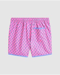 Polo Ralph Lauren - Pineapple Print Swim Trunks - Teens