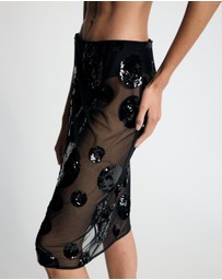 Lover - Alexis Sequin Midi Skirt