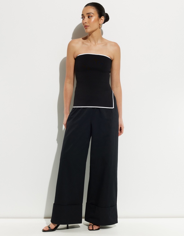 Calli - Tara Cuffed Twill Pants
