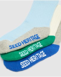 Seed Heritage - Sport Contrast Sock 3 Pack