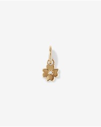Michael Hill - Diamond Accent Four Leaf Clover Pendant in 10kt Yellow Gold