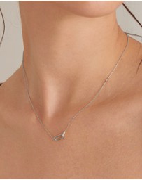 Ania Haie - Silver Glam Interlock Necklace