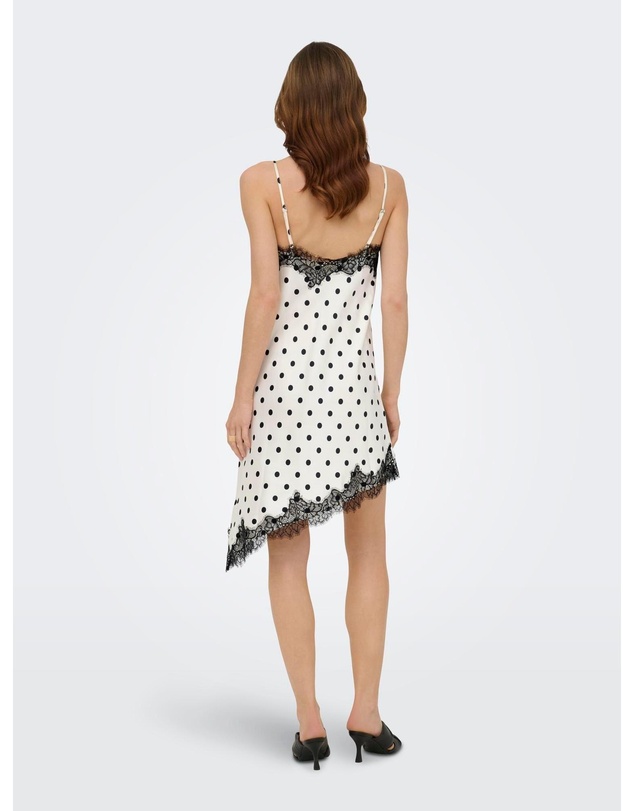 ONLY - Bella Satin Lace Midi Dress