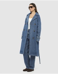 JACANDMOOKI - Dion Denim Trench Coat