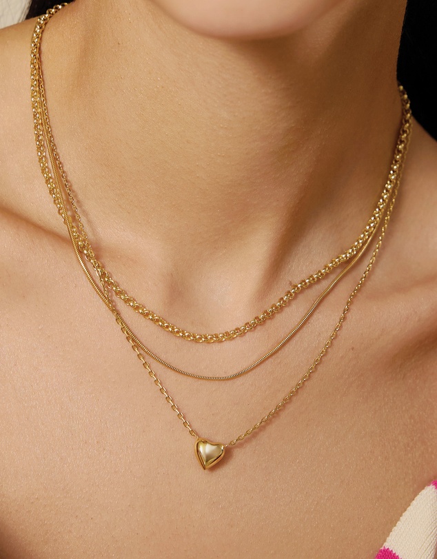 Ania Haie - Gold Classic Rolo Chain Necklace