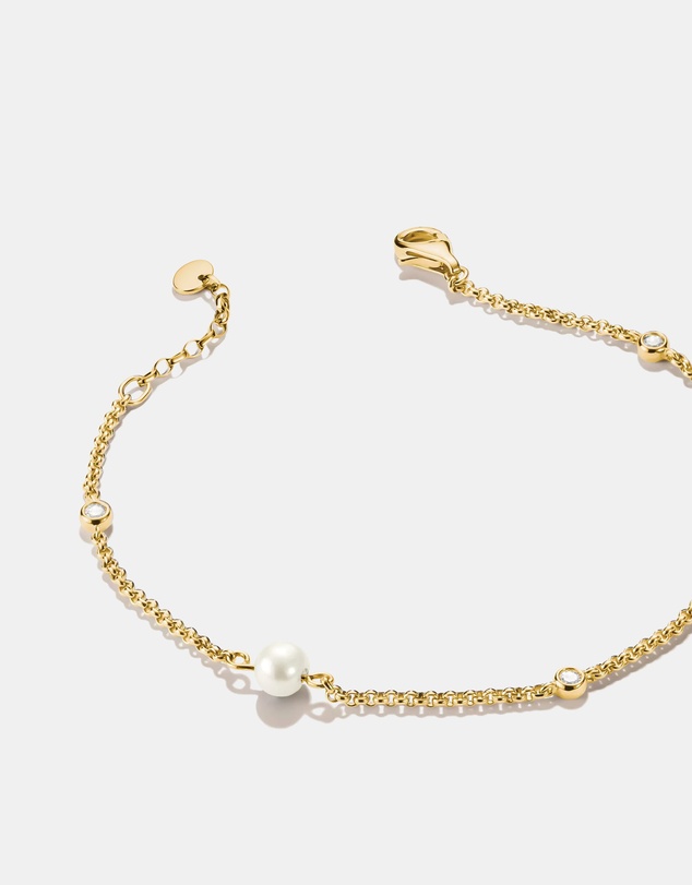THOMAS SABO - THOMAS SABO Bracelet with pearls and zirconia