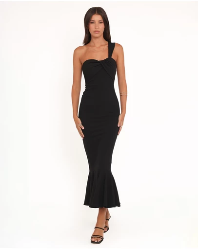 Petal & Pup - Sasha Maxi Dress - Black
