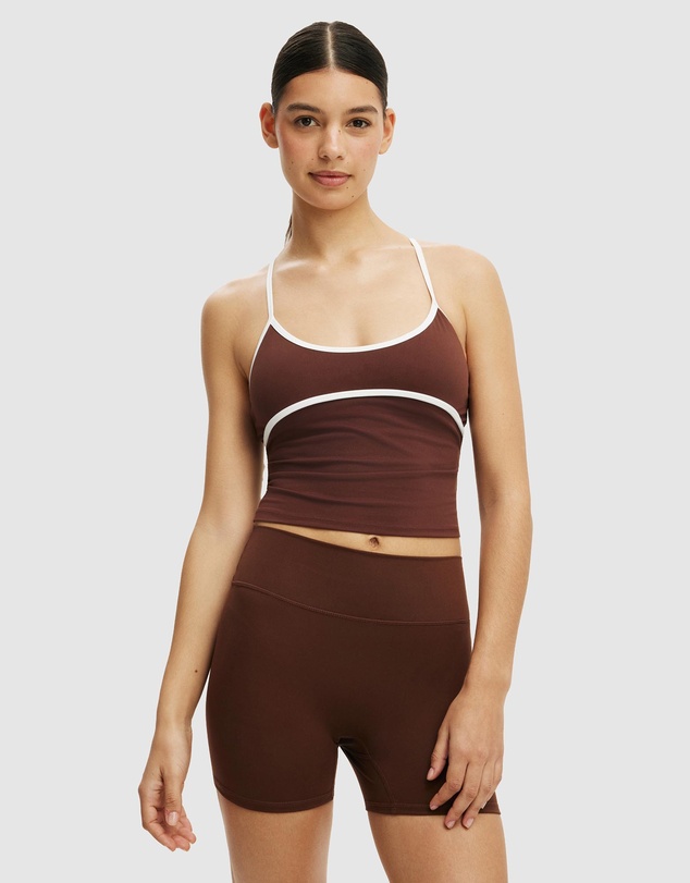 Cotton On Body Active - Ultra Soft Noughties Contrast Tank