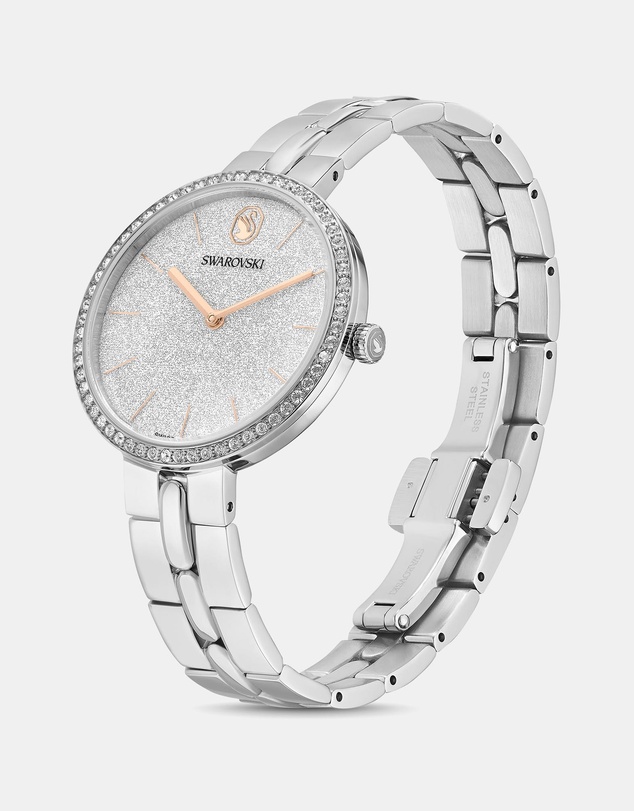 Swarovski - Cosmopolitan Watch, Swiss Made, Metal Bracelet, Silver Tone, Stainless Steel