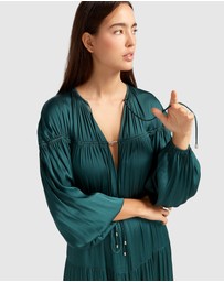 Belle & Bloom - Window Seat Tiered Maxi Dress