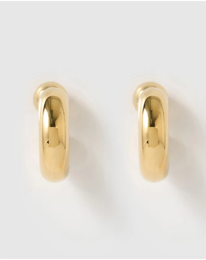 Izoa - Cleo Hoop Earrings