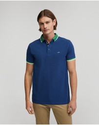 Oxford - Cam Contrast Collar Pique Polo