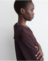 COS - Sailor-Collar Jersey T-Shirt