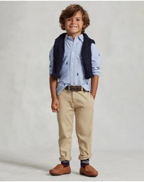 Polo Ralph Lauren - Polo Pony Cotton Oxford Shirt -Kids