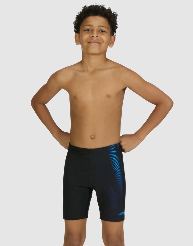 Zoggs - Extender Light Blue Mid Jammer - Kids-Teens