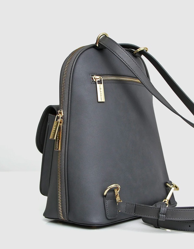 Belle & Bloom - 5th Ave Leather Backpack