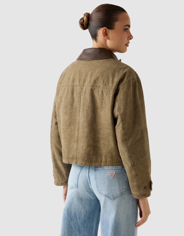 GUESS - Manon Cropped Field Jacket