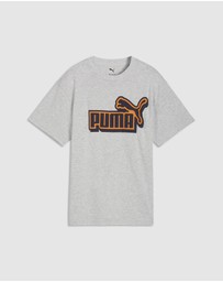 Puma - ESS Logo Lab Relaxed Front Graphic Tee - Teens