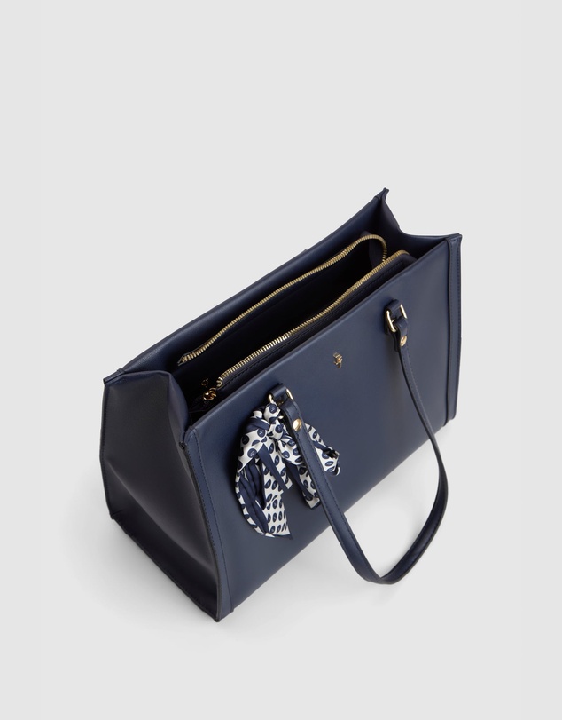 Laura Jones - Scarf Work Tote Bag