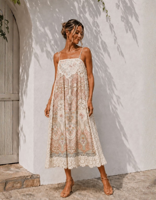 Esther & Co - Maravelle Dress - Boho Reverie