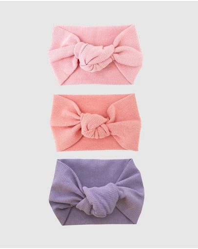 WITH LOVE FOR KIDS - 3 Pack Knot Headband - Babies - Kids