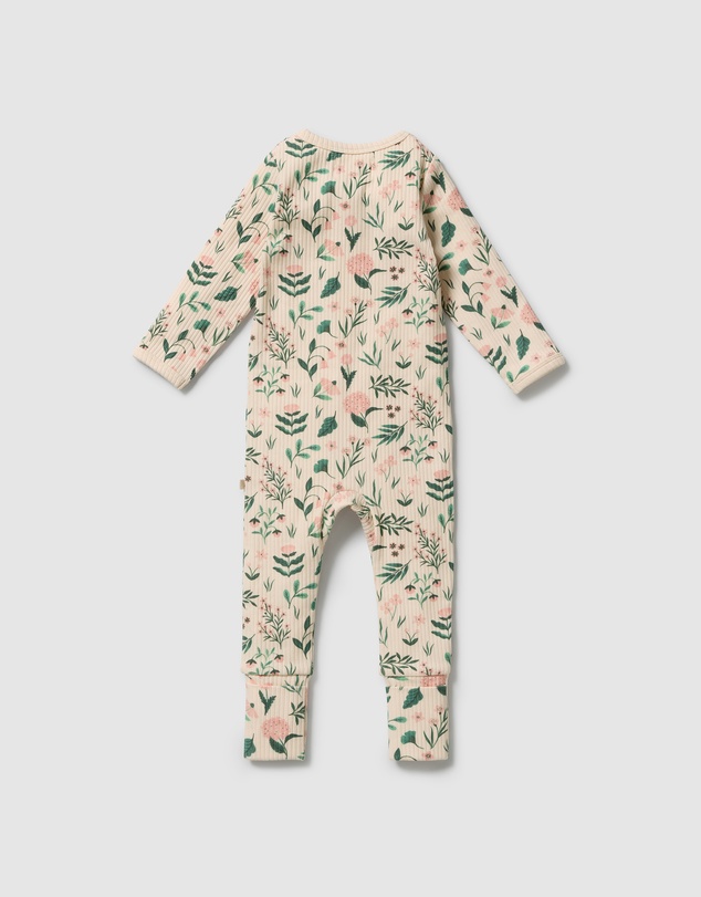 Wilson & Frenchy - Organic Zipsuit with Feet - Babies